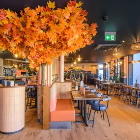 Interior view of Zizzi Newbury
