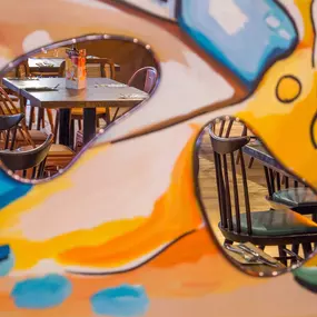 Zizzi - Birmingham Mailbox art wall