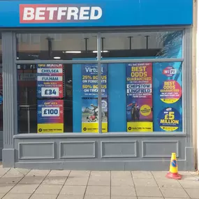 Betfred Shop Front