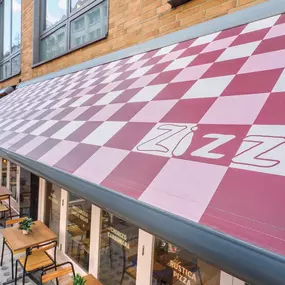 Elegant Zizzi Wigmore Street (near Oxford Street) exterior with modern rustic frontage.