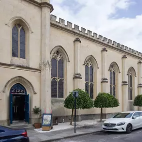 Zizzi - Cheltenham, atmospheric former church in central Suffolk Square