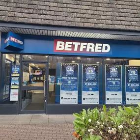 Betfred Shop Front