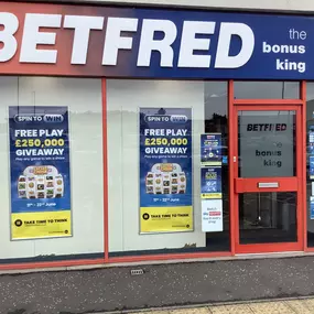 Betfred shop front