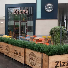 Exterior view of Zizzi Cardiff St David's