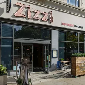 Exterior view of Zizzi Manchester Piccadilly