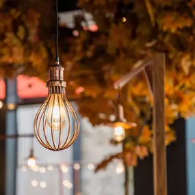 Stylish interior dining space at Zizzi Leicester Fosse Park.