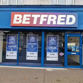 Betfred Shop Front