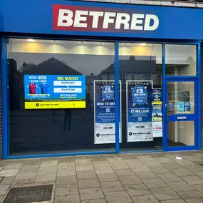 Betfred Shop Front