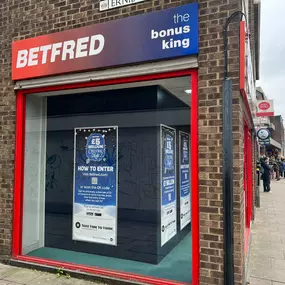 Betfred Shop Front