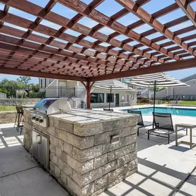 Poolside Grill Stations at Townhomes at Gateway in Bensalem, PA