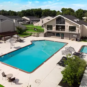 Pool at Townhomes at Gateway in Bensalem, PA
