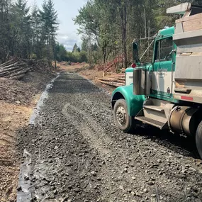 Grading near Olympia WA