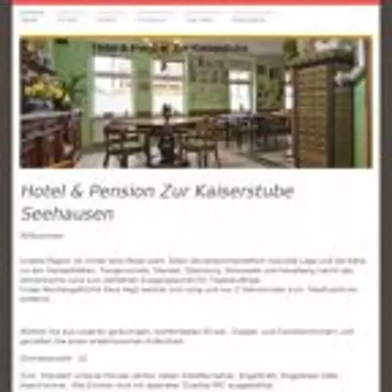 Logo fra Hotel & Pension Zur Kaiserstube