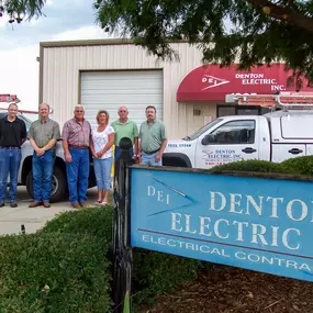 Denton Electric Inc Sign