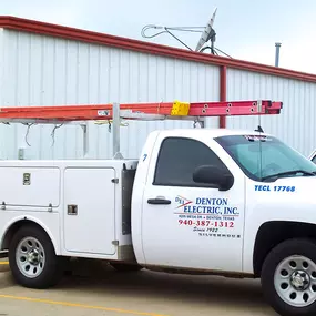 Denton Electricians Truck