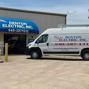 Denton County Electricians Van