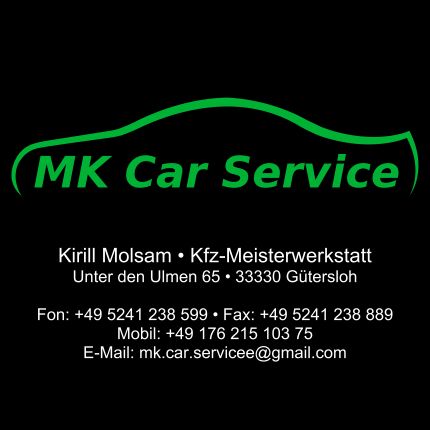 Logo van MK Car Service - Kfz-Meisterwerkstatt - Kirill Molsam