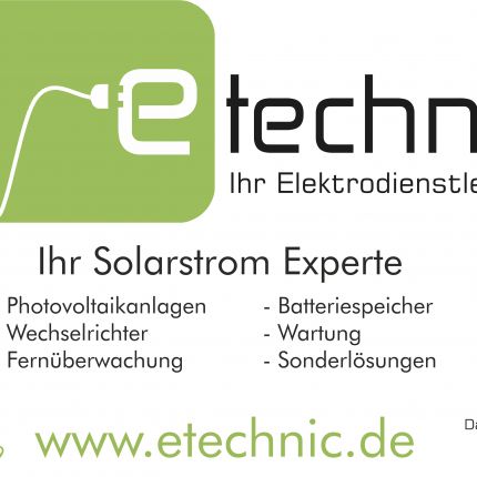 Logo van etechnic GmbH & Co. KG