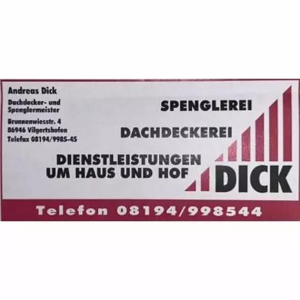 Logo von Dachdeckerei Dick Andreas