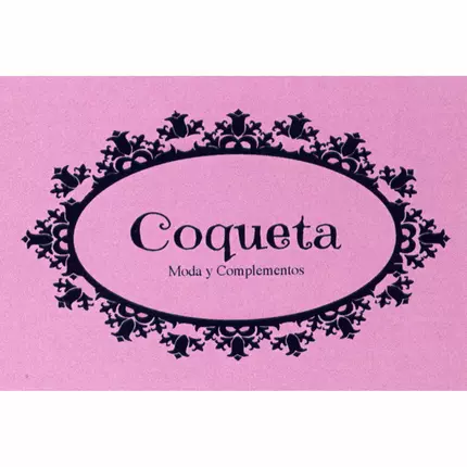 Logotipo de Coqueta. Moda y complementos