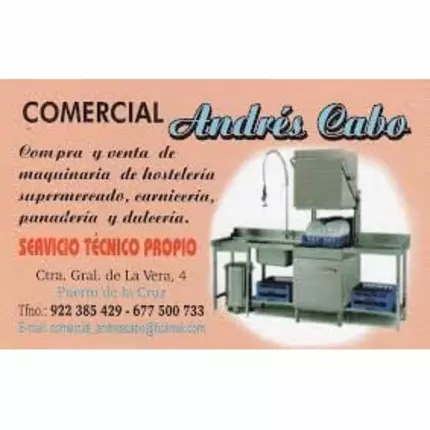 Logótipo de Maquinaria de Hostelería Comercial Andrés Cabo