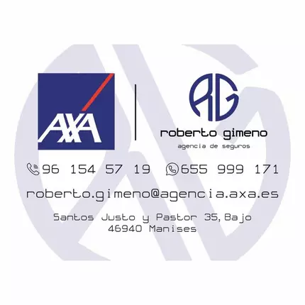 Logotipo de AXA Oficina Seguros Roberto Gimeno Valle Agencia Exclusiva