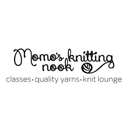 Logotyp från Momo's Knitting Nook and Crochet Emporium