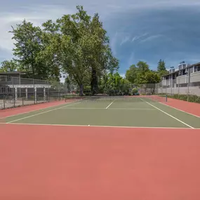 A tennis court