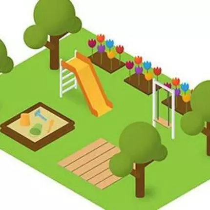 Logotyp från We Do Playgrounds | Best Playground Equipment Supplier in USA