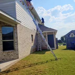 professional gutter installation service in woodway tx