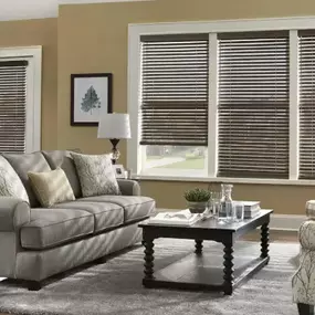 Enhance your home’s style and comfort with real wood blinds.