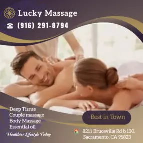 A couple's massage is just like any other massage service, 
but you and your partner receive the massage at the same time, 
on separate tables, and by two different massage therapists. 
The massage is generally offered in a private room on side-by-side massage tables.