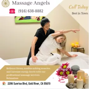 Asian Body Massage helps to relax the entire body, increases circulation of the blood and 
treats emotion, mind and spirit.