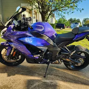 Custom Motorcycle Wrap