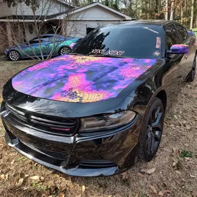 Custom Hood Wrap