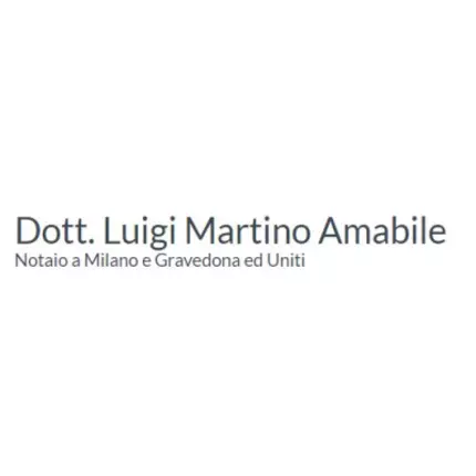 Logotyp från Notaio Amabile Luigi Martino