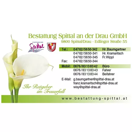 Logo fra Bestattung Spittal an der Drau GmbH