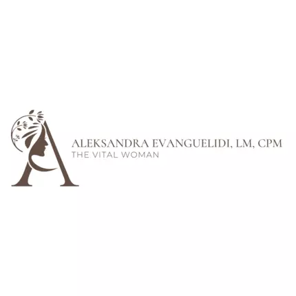 Logotyp från Aleksandra K. Evanguelidi, LM