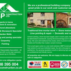 Bild von M B P Construction Ltd