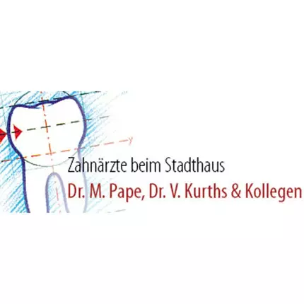 Logo van Zahnärzte beim Stadthaus Dr. med. dent. Marc Pape, Dr. med. dent. Volker Kurths und Kollegen