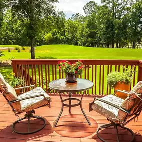 Custom Wooden Deck built by Heilman Deck & Fence