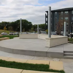 Saint Therese of Corcoran's outdoor amphitheater is a versatile space that can be used for a variety of activities.