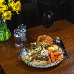 Nut Roast Wellington Sunday Roast