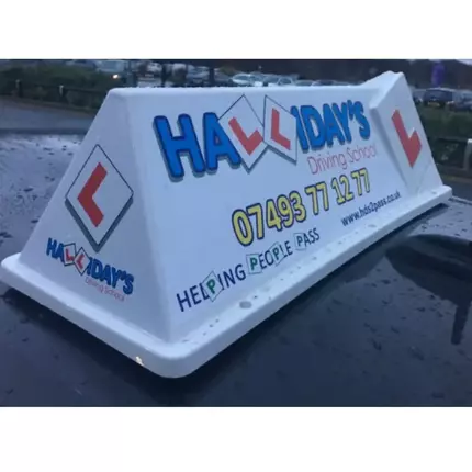 Logo fra Hallidays Driving School