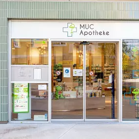 Aussenansicht der MUC-Apotheke