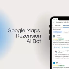 Google Maps Rezension AI Bot: Der Google Maps AI Bot von LoopOS automatisiert Bewertungsanfragen, verbessert Ihr Ranking und stärkt die Kundenbindung. Mit Chatbots sammeln Sie mühelos Rezensionen und erhöhen Ihre Sichtbarkeit auf Google Maps.