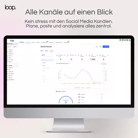 Zentrale Plattform zur Planung, Veröffentlichung und Verwaltung von Social Media Inhalten. Effizientes Community Management & automatisierte Workflows inklusive.