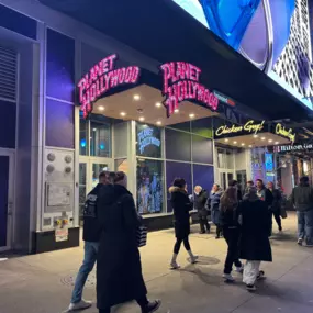 Times Square Vibes at Planet Hollywood