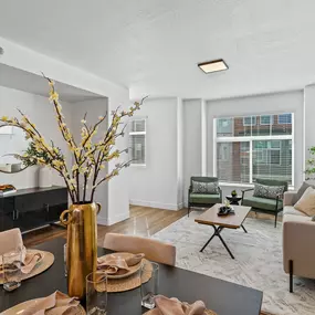 Large Living Room and Dining Area