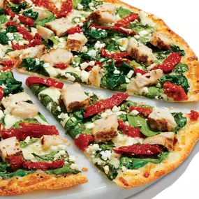 Herb Chicken Mediterranean Pizza